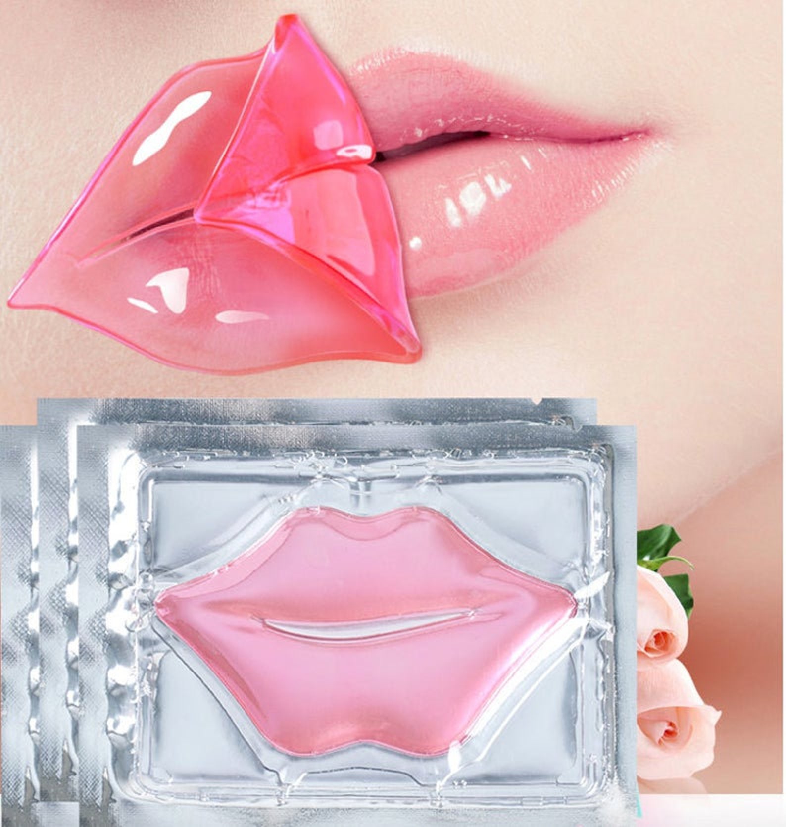 Reel Hydrating Lip Masks with Collagen 10 Lips per Pack Lip Etsy
