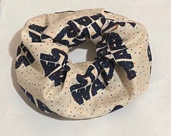 The Flintstones Pebbles BamBam Hair Scrunchie-Hair Tie Ponytail Holder Hair Scrunchy Top Knot Hair Elastic Gift Favor Handmade