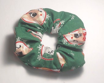 The Flintstones Pebbles BamBam Hair Scrunchie-Hair Tie Ponytail Holder Hair Scrunchy Top Knot Hair Elastic Gift Favor Handmade