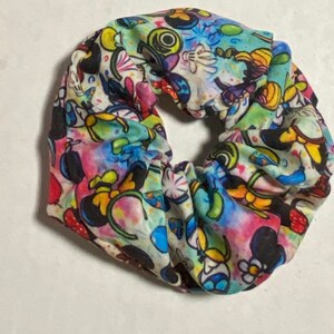 The Flintstones Pebbles BamBam Hair Scrunchie-Hair Tie Ponytail Holder Hair Scrunchy Top Knot Hair Elastic Gift Favor Handmade