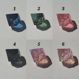 Single d100 - Handmade Sharp Dice