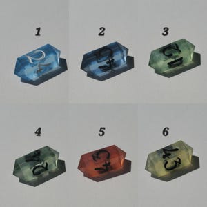 Single d4 - Handmade Sharp Dice