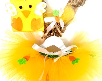 Easter tutu, yellow tutu, photoshoot tutu, cake smash tutu, dog tutu,