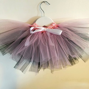 Pink & Black Girl’s Tutu,baby tutu, kids tutu, photoshoot tutu, birthday tutu, princess tutu, photo prop tutu, cakesmash tutu, cake skirt