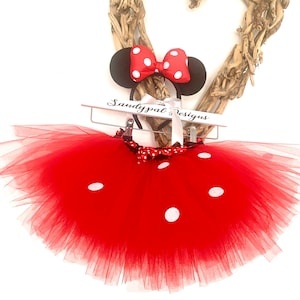 Mickey Mouse tutu, birthday tutu, photoshoot tutu, dressing up tutu, cake smash tutu