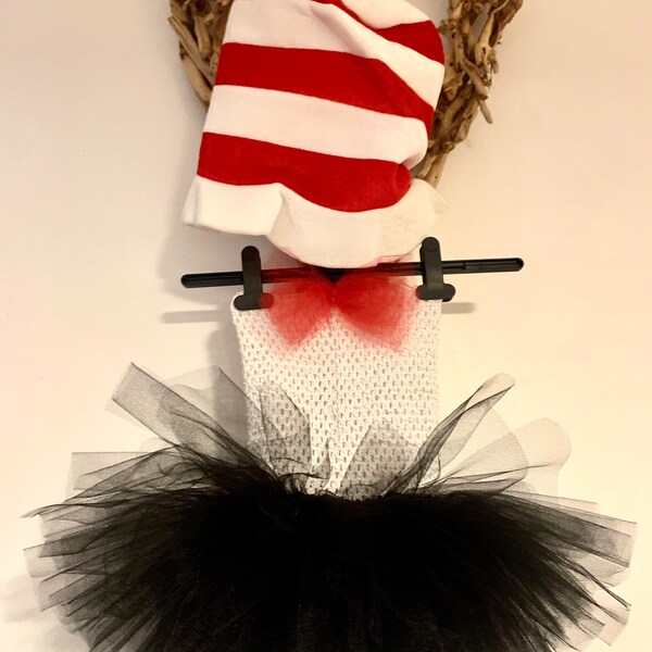 Cat in the hat Dr Seuss tutu, dress up costume