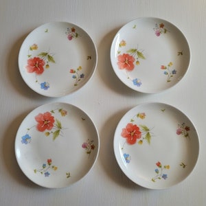 Set of 4 Mikasa Bone China Coasters