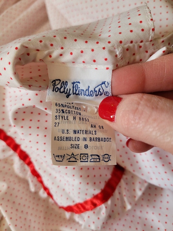 Vintage Polly Flinders Dress, Size 8 - image 8