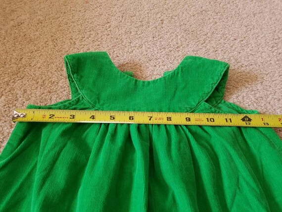 Vintage Green Corduroy Dress - image 5