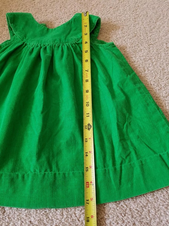 Vintage Green Corduroy Dress - image 6
