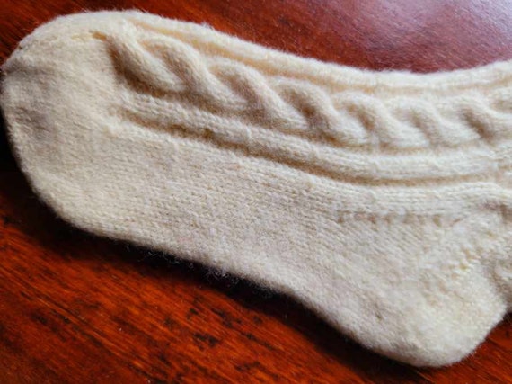 Vintage Knit Kids Socks - image 3