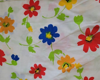 Vintage Twin Size Flat Sheet