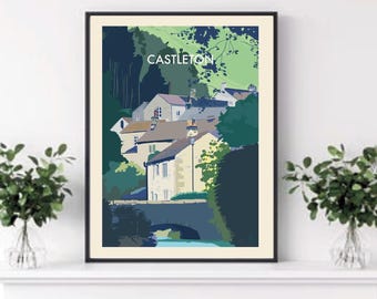 Castleton Village, Derbyshire