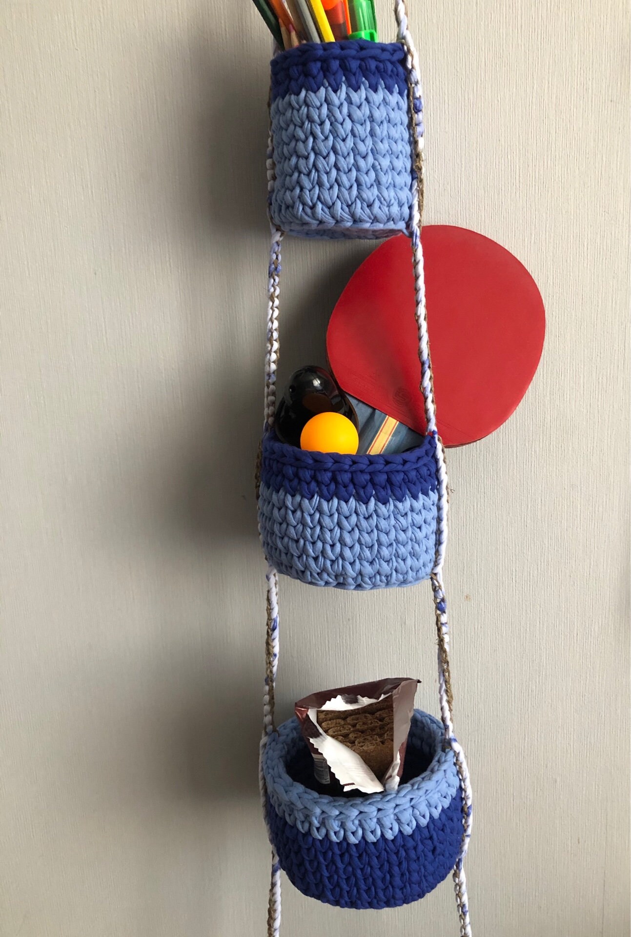 Obstkörbchen Hängekorb Aufbewahrung von Kleinigkeiten | Etsy