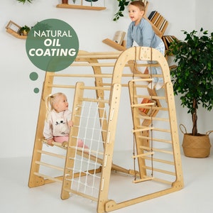 Indoor Playground, Montessori climber, Playground for kids, Outdoor play, Toddler climber, Indoor swing, Toddler furniture