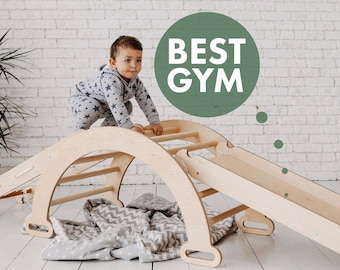 Toddler climbing frame - Indoor playground, Gym for kids, Arch rocker, Toddler climb, Play gym, Toys for toddlers