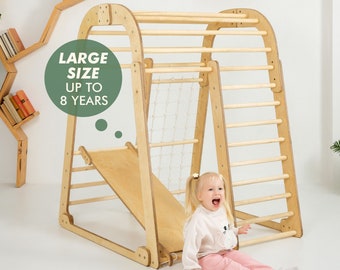 Toddler furniture, Indoor Playground, Montessori climber, Outdoor play, Toddler climber, Indoor swing, Toddler climbing gym, Jungle gym