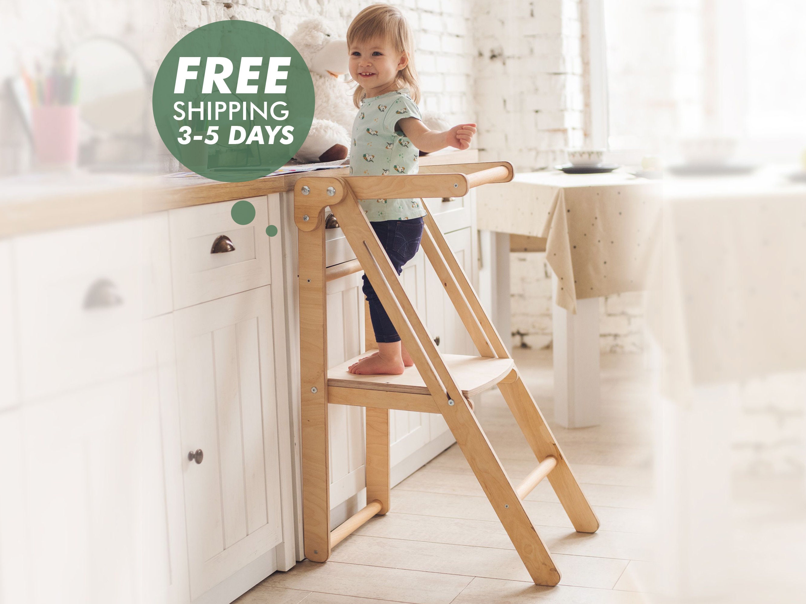 Decorative step ladder for kitchen deals