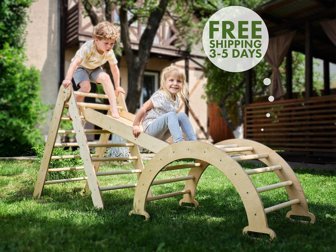 Montessori Toddler Climbing Frame 3in1 Montessori Toys 1 Year Old up to