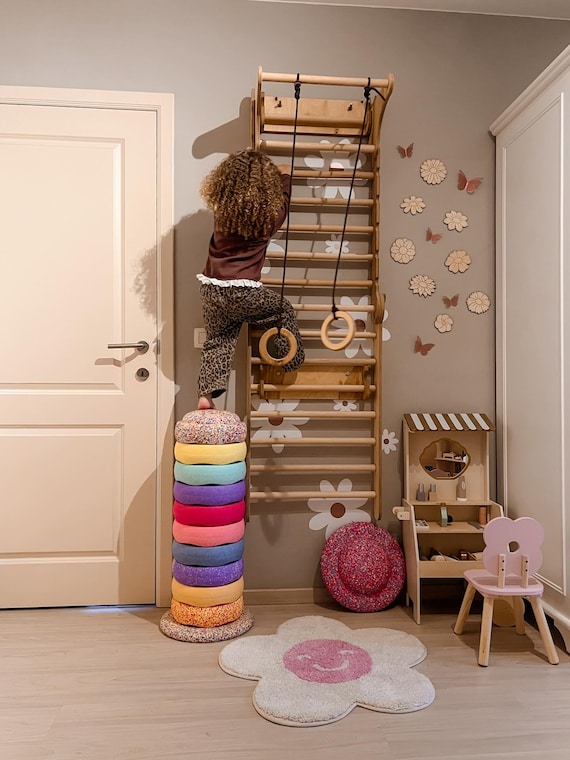 Juego De Escalada Interior Para Bebés Con Rampa Y Escalera | Envío gratis