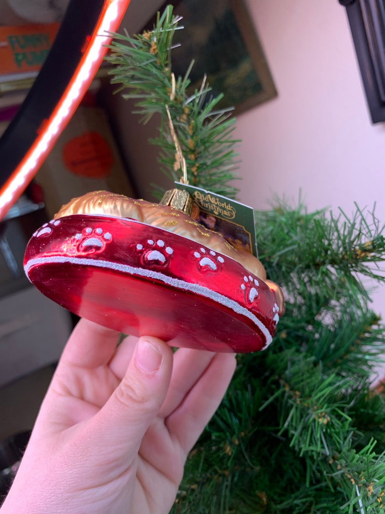 Old World Christmas Golden Lab Ornament!
