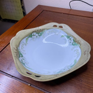 Lillies of the Valley R&S Tillowitz Serving Bowl