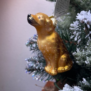 Golden Retriever Dog Ornament Old World Christmas