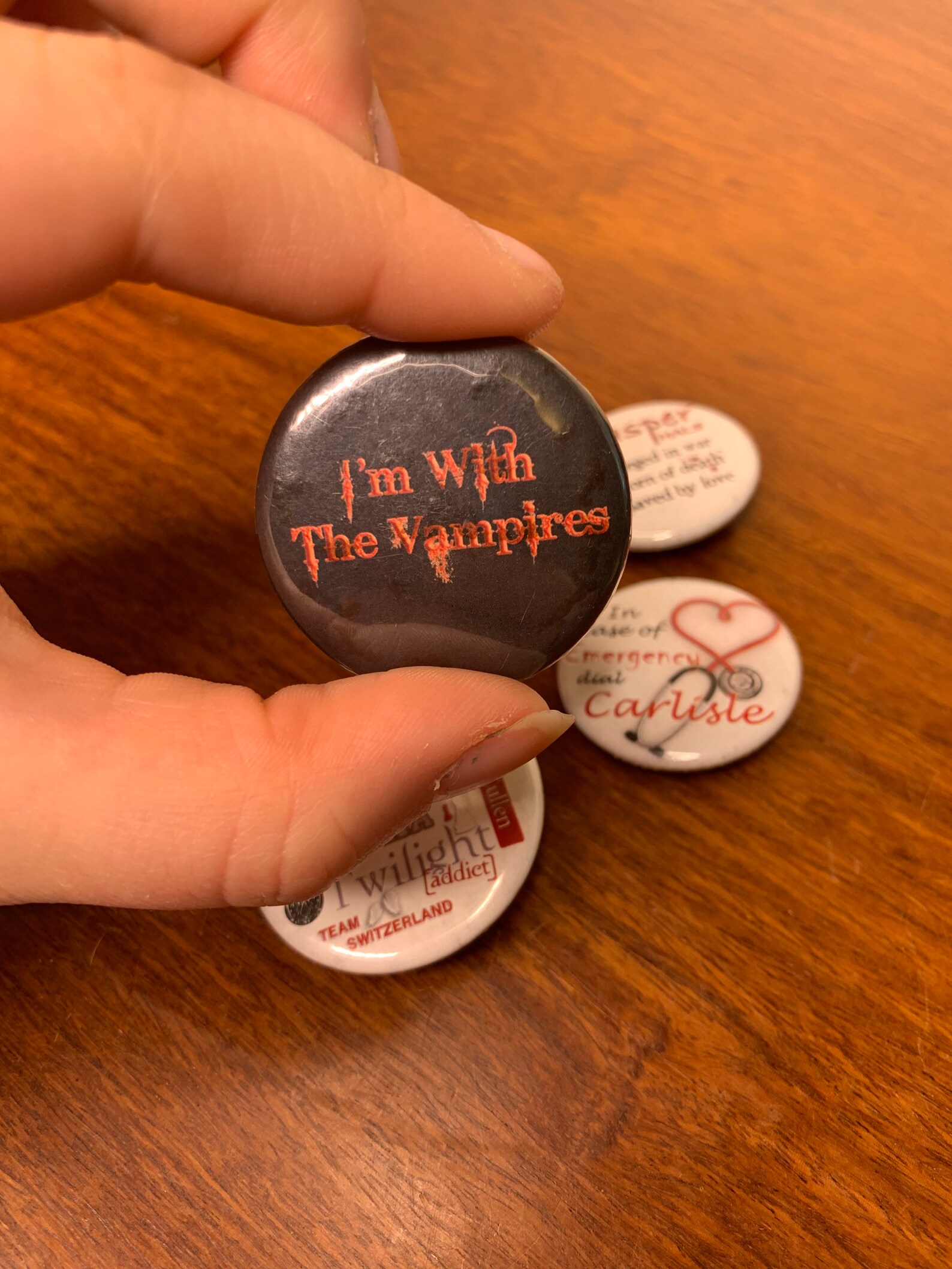 Forks WA Twilight Button Pack Etsy