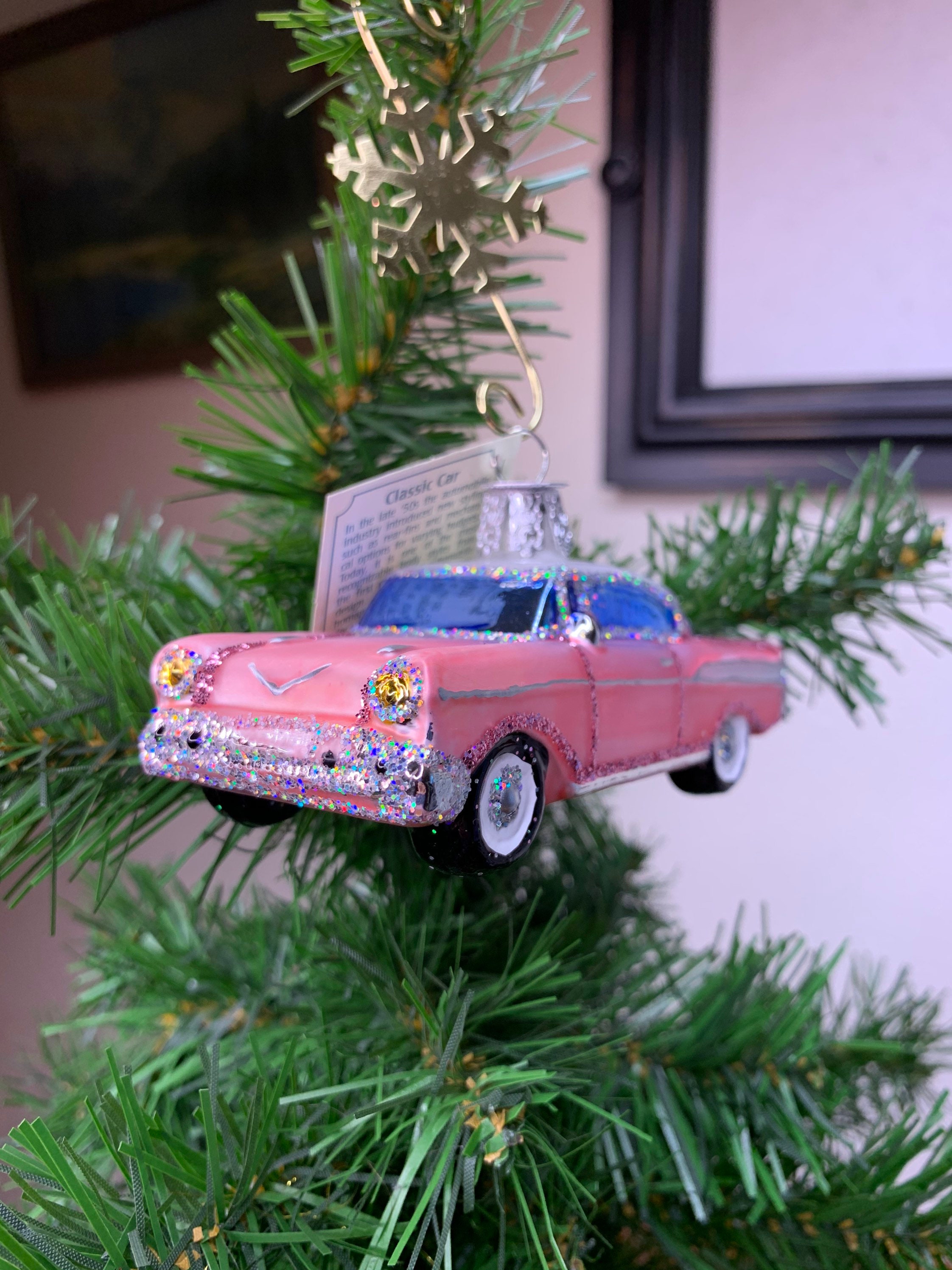 Car christmas sale ornaments