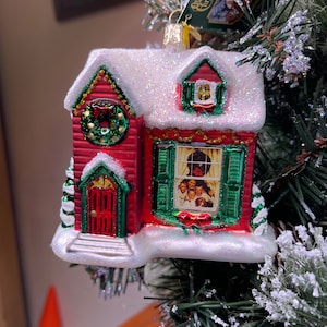 Norman Rockwell You’re Home!  Old World Christmas Glass Ornament