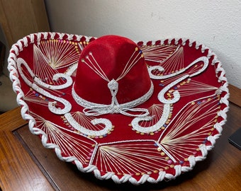 ピガール メキシコ ソンブレロハット 金スパンコール パーティ用 ピガール メキシコ ソンブレロハット 金スパンコール パーティ用