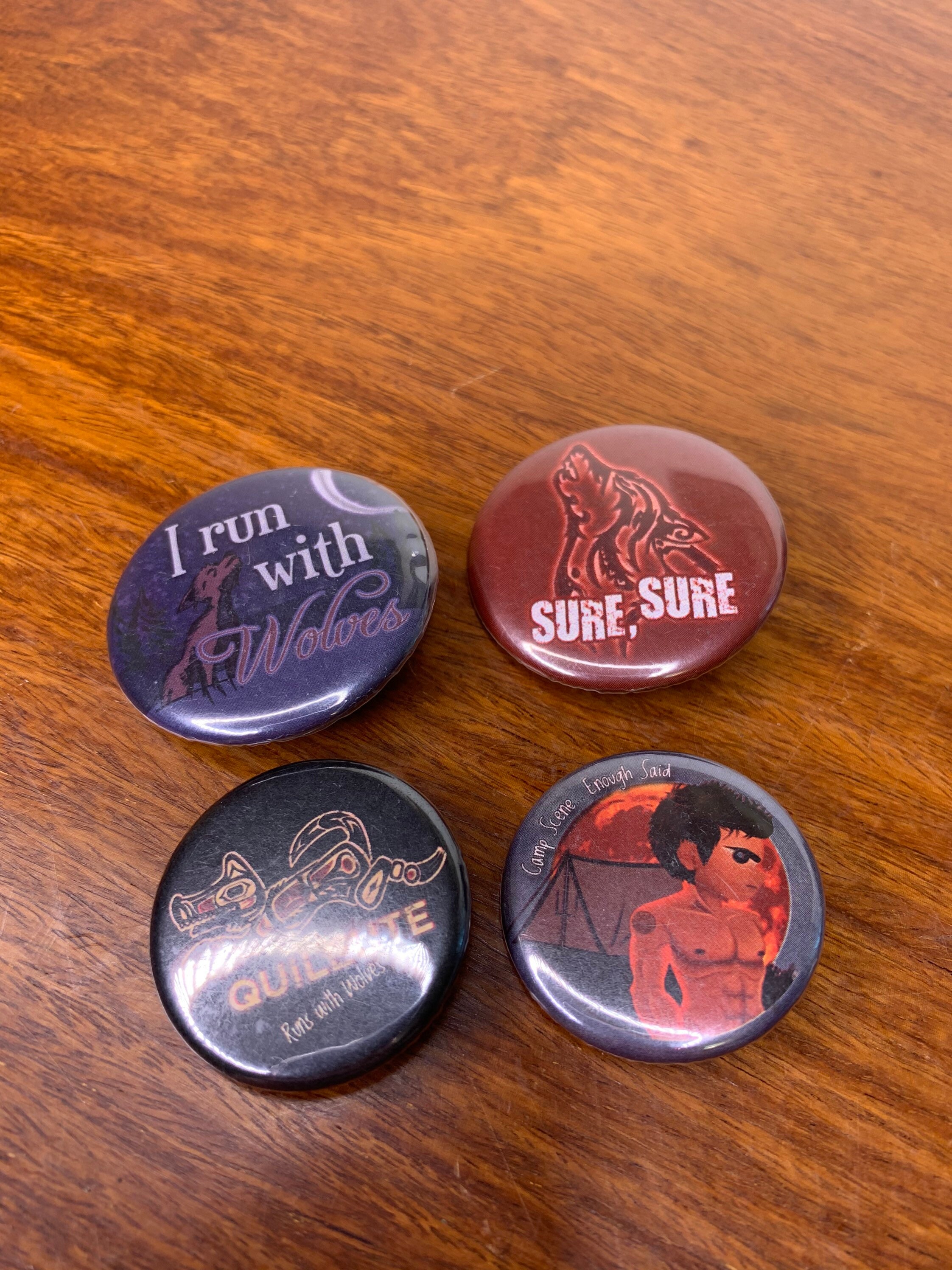 Forks WA Twilight Button Pack Etsy UK