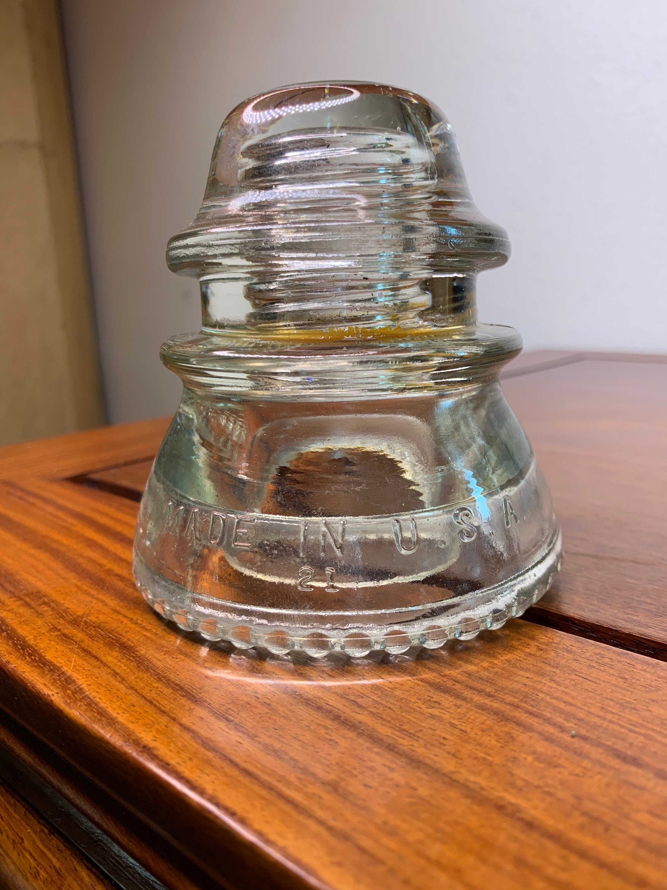 Hemingray 42 Glass Insulator SKU 18 Etsy