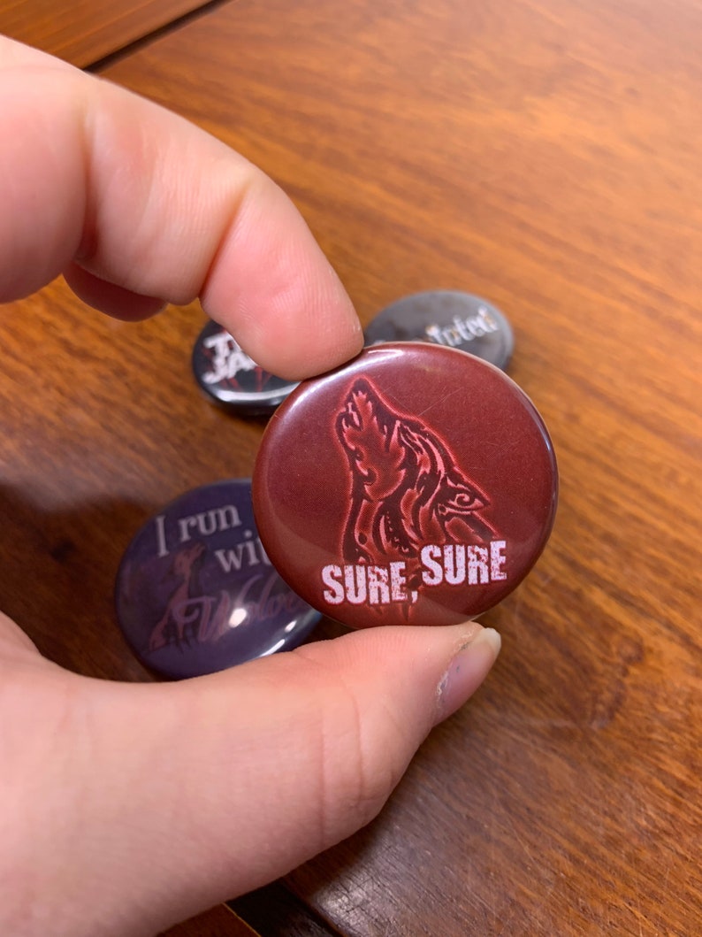 Forks WA Twilight Button Pack Etsy