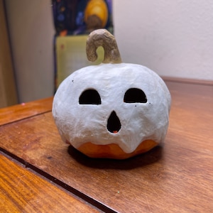 Ghost Jack Luminary Tealight Holder Halloween Figurine Bethany Lowe