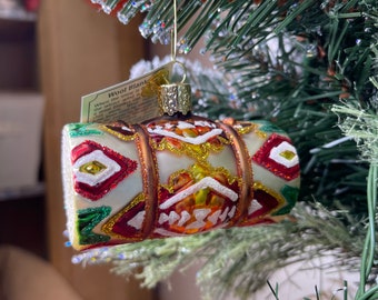 Old World Christmas Wool Blanket Ornament!