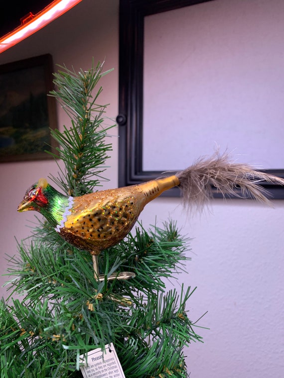 Pheasant christmas decoration Outlet