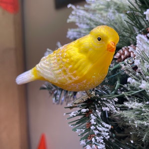 Canary Old World Christmas Clip On Ornament