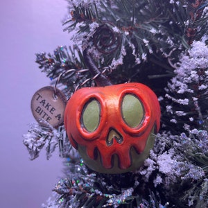 Poisoned Apple Halloween Ornament Bethany Lowe
