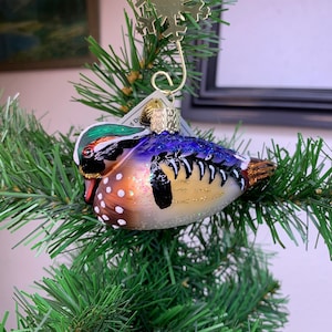 Old World Christmas Mallard Duck Ornament!
