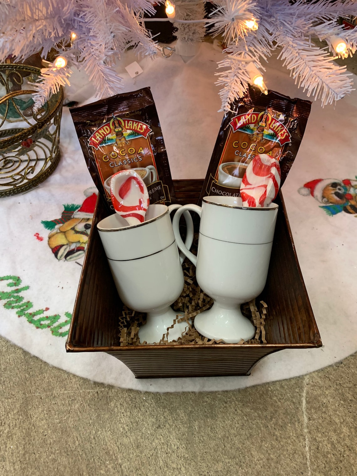 Hot Chocolate Christmas Gift Basket or Care Package | Etsy