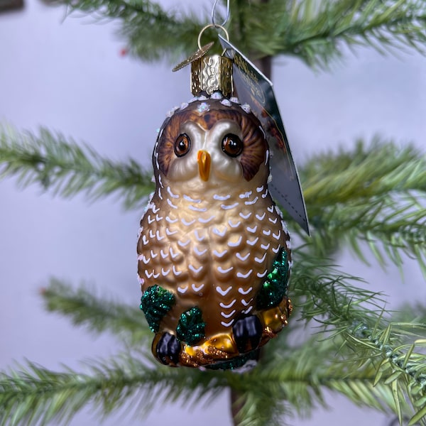 Owl Ornament Etsy