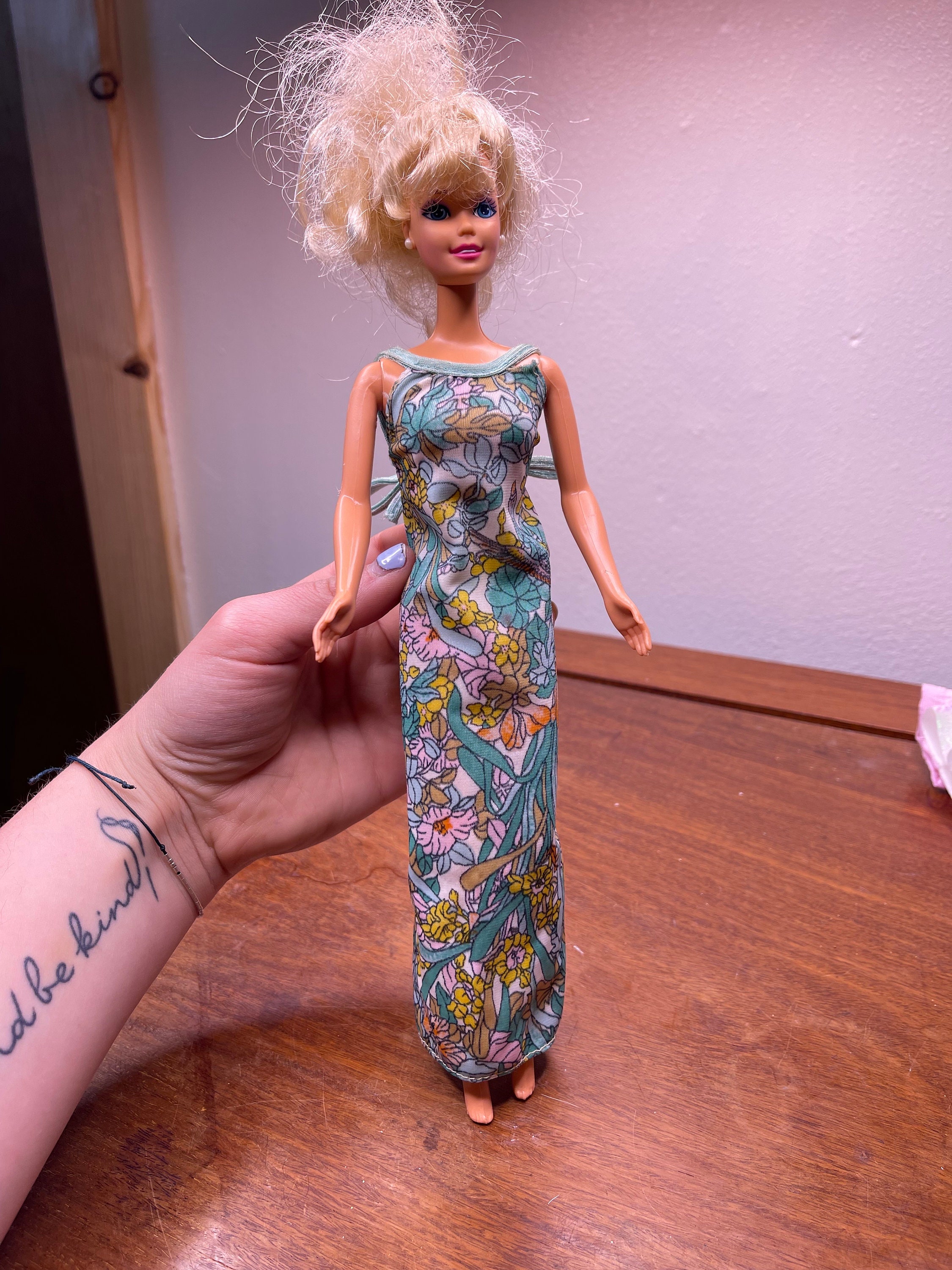 Barbie Floral Dress - Etsy