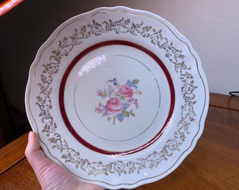 Flower cottagecore plates made in Canada!