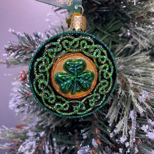 Scottish/ Irish Celtic Brooch Ornament Old World Christmas