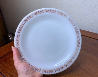 Fire King Anchor Hocking Milk Glass Plate!