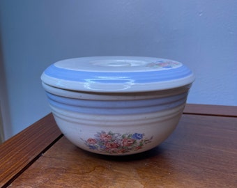 Bake Oven Oven Proof Bowl with lid 4.75” tall