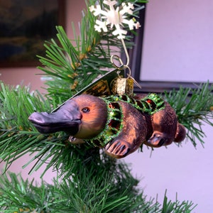 Platypus Old World Christmas Ornament!