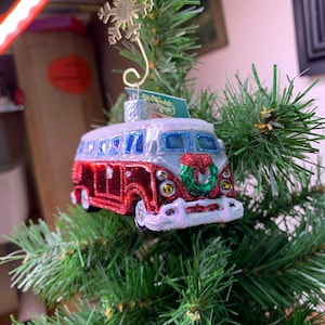 Camper van Vintage Weihnachtsschmuck