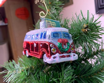 Buy Old World Christmas VW Van Antique Car Ornament Online in